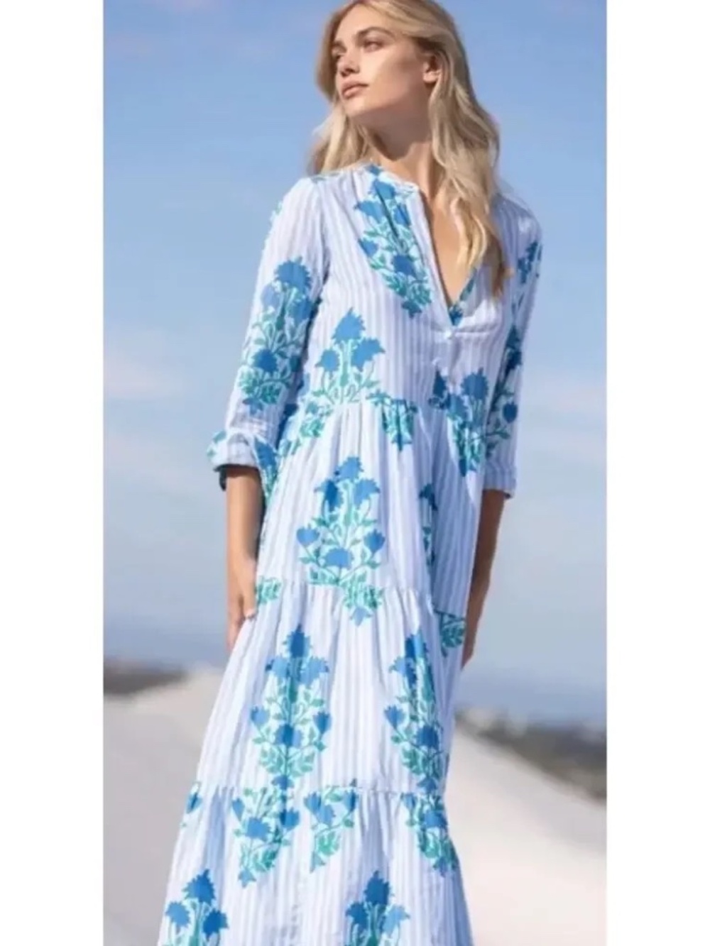 Oliphant Dress - Jaipur Blue - Small